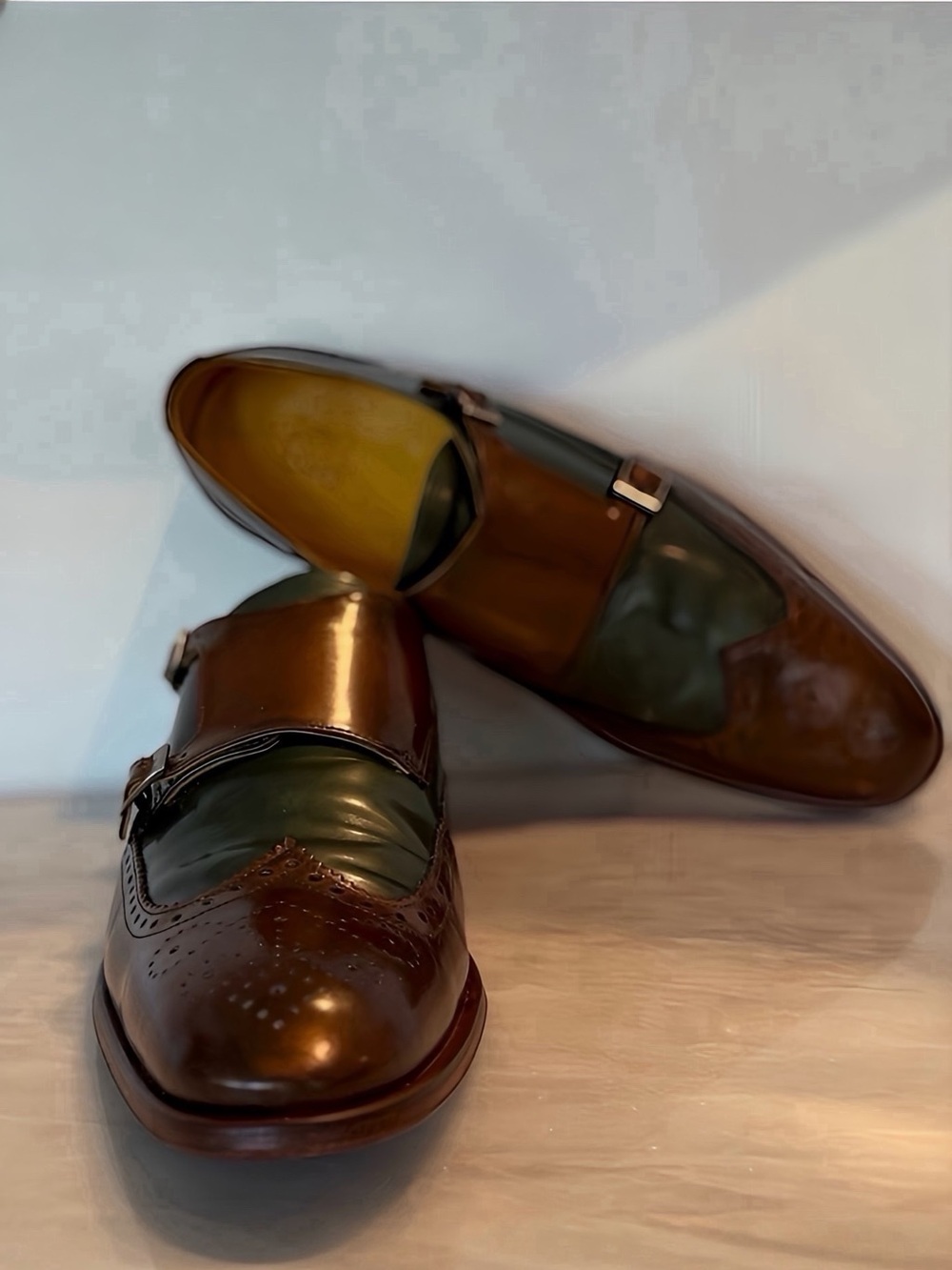 Undandy “48 Rep Butler” Double Monk Strap Shoes – Men’s Size 11 / EU 44
